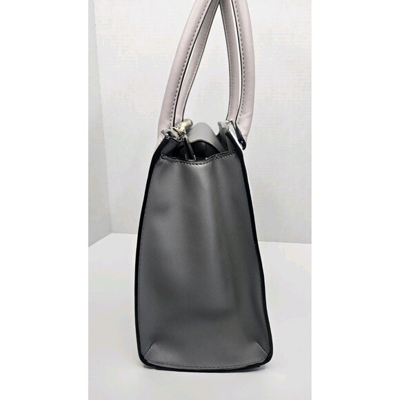 GUESS Cloud Multi Ryann Colorblock Society Carryall Tote Purse Bag Satchel - Picture 10 of 12